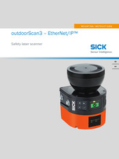 SICK outdoorScan3 Montageanleitung