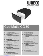 Dometic GROUP WAECO CoolMatic CD30 Montage- Und Bedienungsanleitung