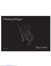 Mamas & Papas tour twin Bedienungsanleitung