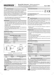 Multiplex Roxxy BL-Outrunner Bedienungsanleitung