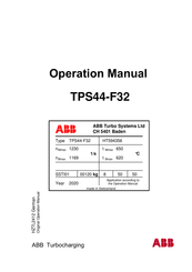 ABB TPS44-F32 HT594356 Bedienungsanleitung
