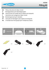 Whispbar K550W Fitting Kit Montageanleitung