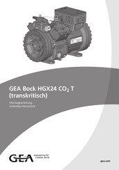 GEA Bock HGX24/55-4 ML CO2 T Montageanleitung
