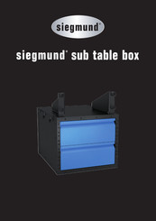 Siegmund System 28 Montageanleitung