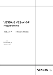 Xtralis VESDA-E VES-A10-P Produktrichtlinie
