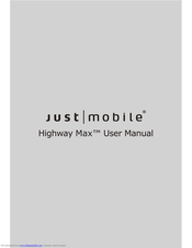 Just mobile Highway Duo Bedienungsanleitung