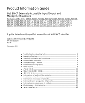 Dell EMC CLPS Produktinformationshandbuch
