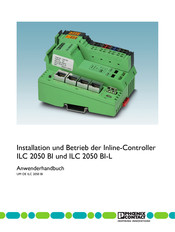 Phoenix Contact ILC 2050 BI Anwenderhandbuch