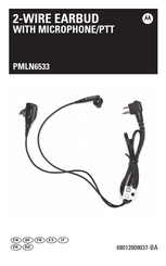 Motorola PMLN6533 Bedienungsanleitung