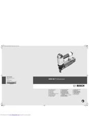 Bosch GSK 64 Originalbetriebsanleitung