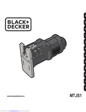Black & Decker MTJS1 Originalanleitung