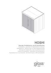 glass 1989 HOSHI Installations-, Bedienungs- & Wartungsanleitung