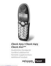 Swisscom Fixnet Classic A413 Bedienungsanleitung