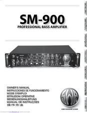 SWR Sound SM-900 Bedienungsanleitung