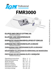 IGM Professional FMR3000 Gebrauchsanweisung