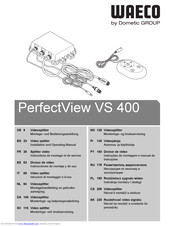 Waeco PerfectView VS400 Montage- Und Bedienungsanleitung