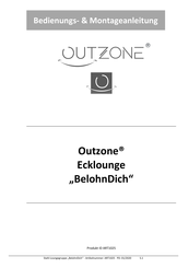 Outzone BelohnDich ART1025 Bedienungs-/Montageanleitung
