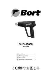 Bort BHG-1600U Bedienungsanleitung