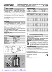 Multiplex Roxxy BL-Outrunner Bedienungsanleitung