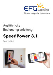 EFG Sandler SpeedPower 3.1 Bedienungsanleitung