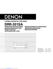Denon DRR-201SA Bedienungsanleitung