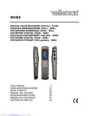 Velleman MVR4 Bedienungsanleitung