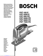 Bosch PST 600 PE Bedienungsanleitung