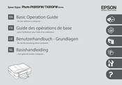 Epson Photo PX810FW Serie Benutzerhandbuch - Grundlagen