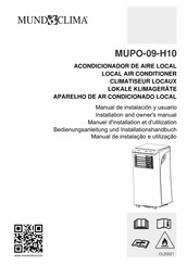 mundoclima MUPO-09-H10 Bedienungsanleitung Und Installationshandbuch