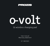 Prozis o-volt Benutzerhandbuch