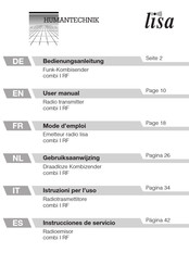 HumanTechnik lisa Bedienungsanleitung