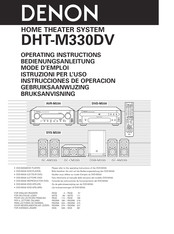 Denon DHT-M330DV Bedienungsanleitung