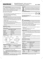 Multiplex Roxxy BL-Outrunner Bedienungsanleitung