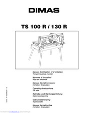 DIMAS TS 100 R Betriebs- Und Wartungsanleitung