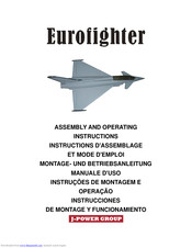 J-Power Group Eurofighter Montage- Und Betriebsanleitung