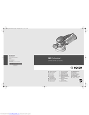 Bosch GEX 125-150 AVE Professional Originalbetriebsanleitung
