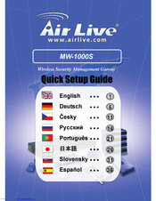 Air Live MW-1000S Schnellstartanleitung