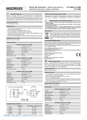 Multiplex Roxxy BL-Outrunner Bedienungsanleitung