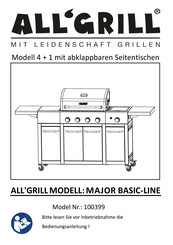 ALL'GRILL 100399 Betriebsanleitung