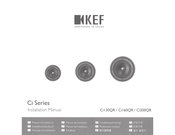 KEF Ci Serie Installationshandbuch