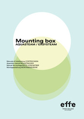 effegibi effe AQUASTEAM Montageanleitung