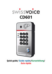 Swissvoice CD601 Kurzanleitung