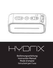 ready2music HYDRIX Bedienungsanleitung