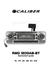Caliber RMD 120DAB-BT Kurzanleitung