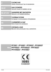 TECNOINOX PPF70GG7 Gebrauchs- Und Installationsanleitung