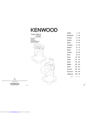 Kenwood FDM10 Bedienungsanleitungen