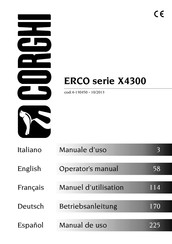 Corghi ERCO X4300 CTLT PT6 Wi FAST Betriebsanleitung
