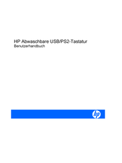 HP Abwaschbare USB/PS2-Tastatur Benutzerhandbuch