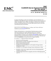 Dell EMC CLARiiON AX4-5- Installationshandbuch