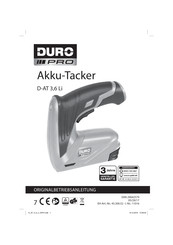 Duro Pro D-AT 3,6 Li Originalbetriebsanleitung